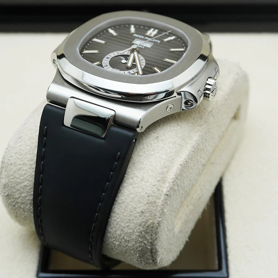 Patek Philippe Nautilus Annual Calendar Moon Phase 40mm 5726A Black Dial