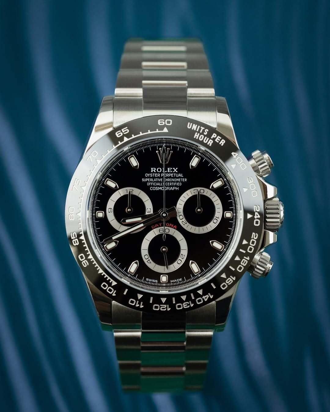 Rolex Daytona Stainless Steel Black Dial Automatic Men’s Watch 126500LN