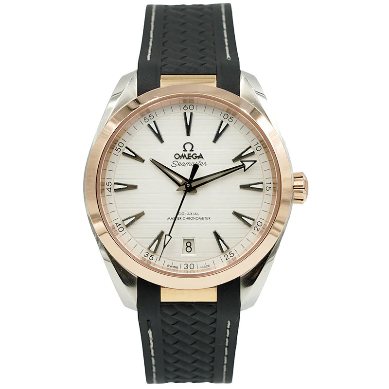 Automatic Omega Aqua Terra 41mm Steel & Sedna Gold