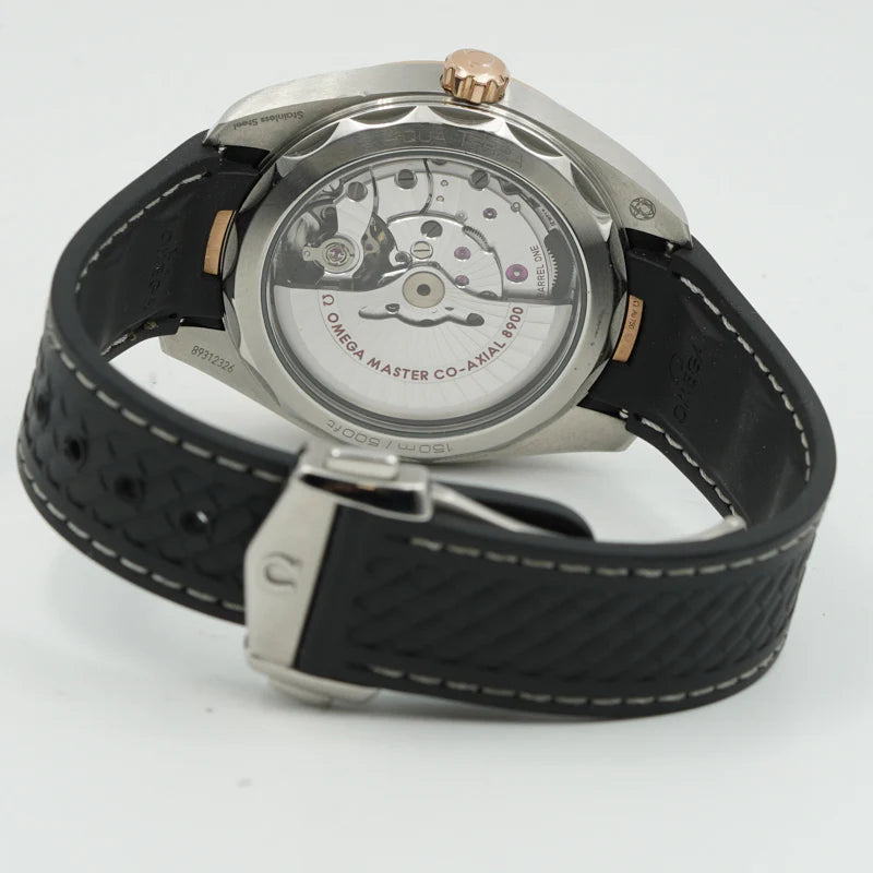 Automatic Omega Aqua Terra 41mm Steel & Sedna Gold