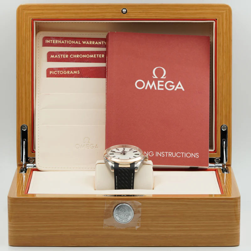 Automatic Omega Aqua Terra 41mm Steel & Sedna Gold