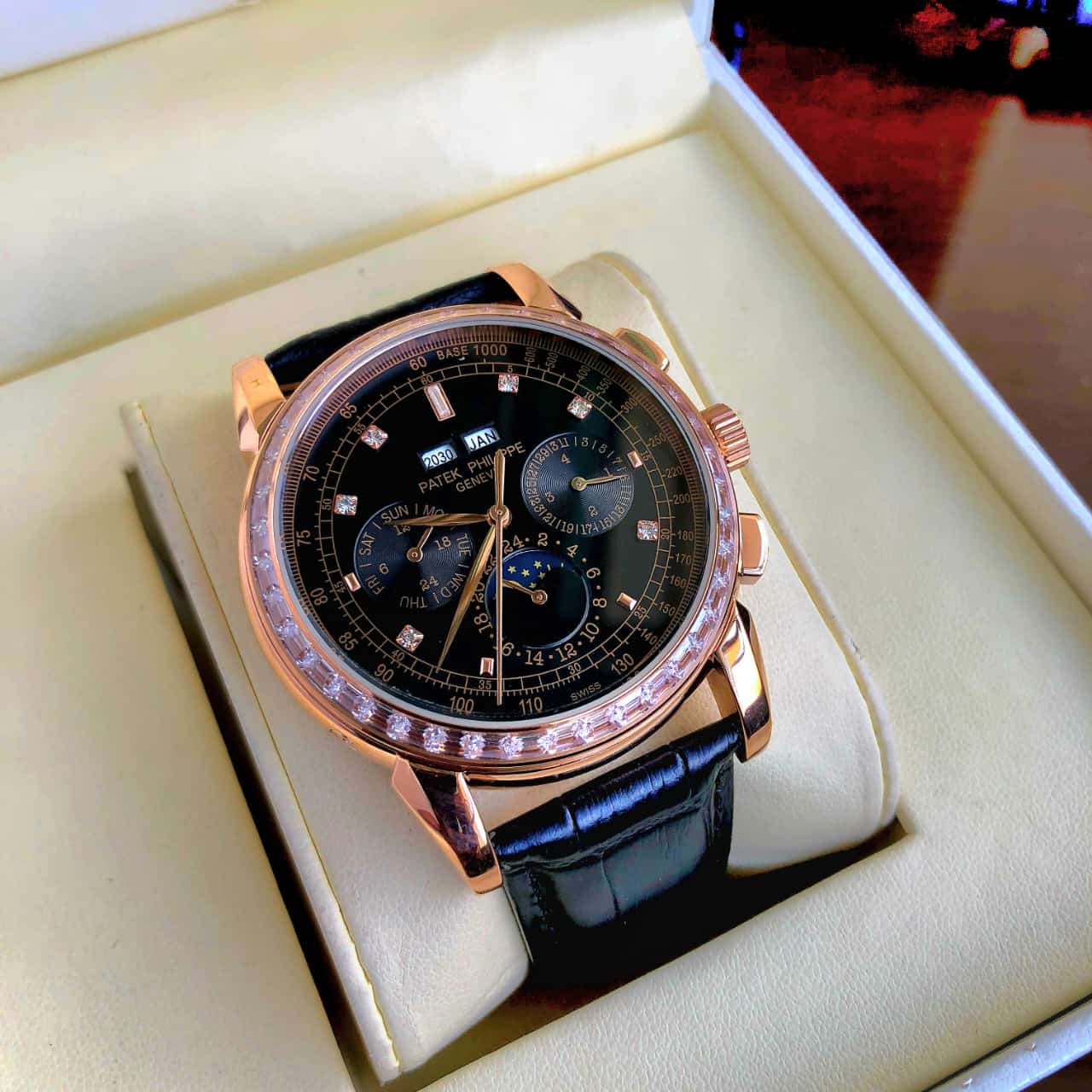 Automatic Patek Philippe Calendar Timepiece 45mm
