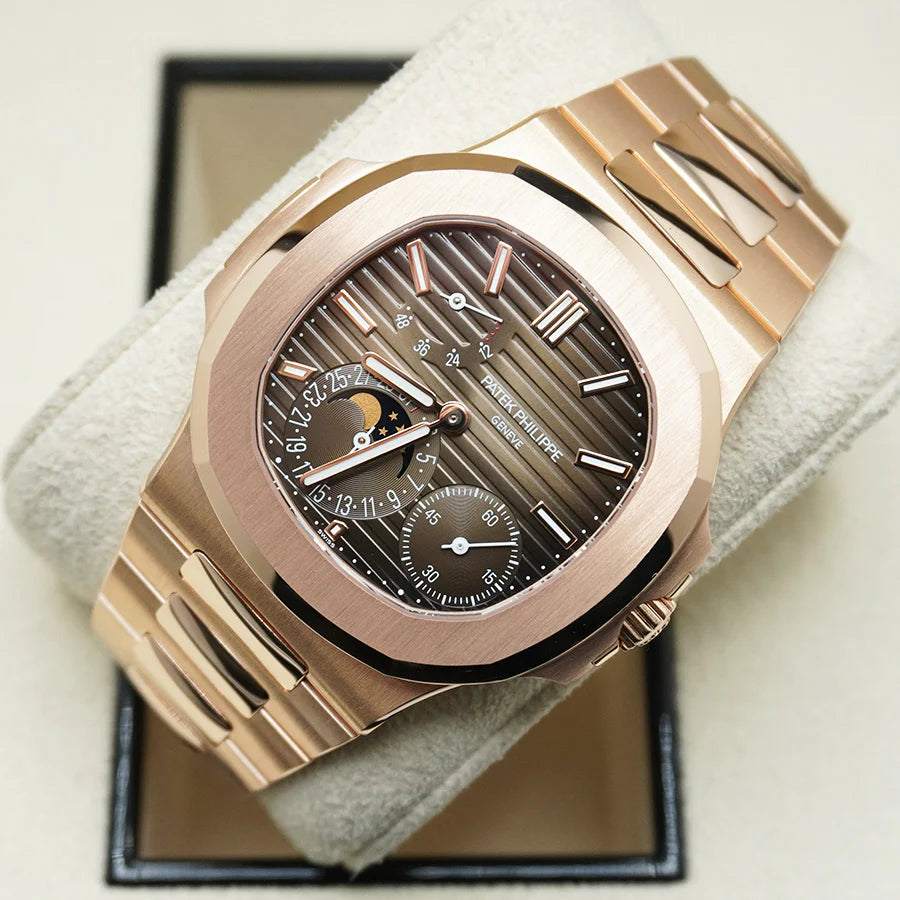 Patek Philippe Nautilus Self-Winding 40mm 5712-1R-001 Brown Dial