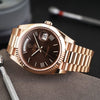Ultra-luxury Rolex Day Date Chocolate Roman Dial President Timepiece