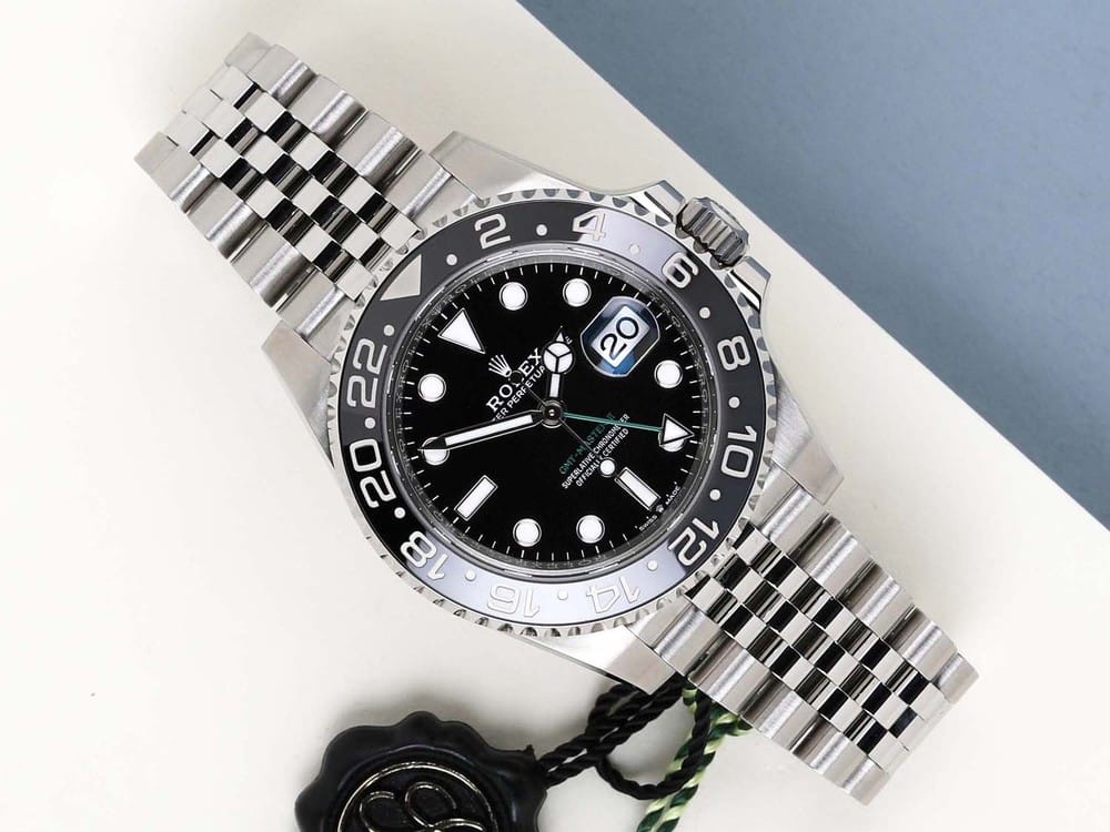 Automatic Rolex GMT-Master II "Bruce Wayne" 126710GRNR