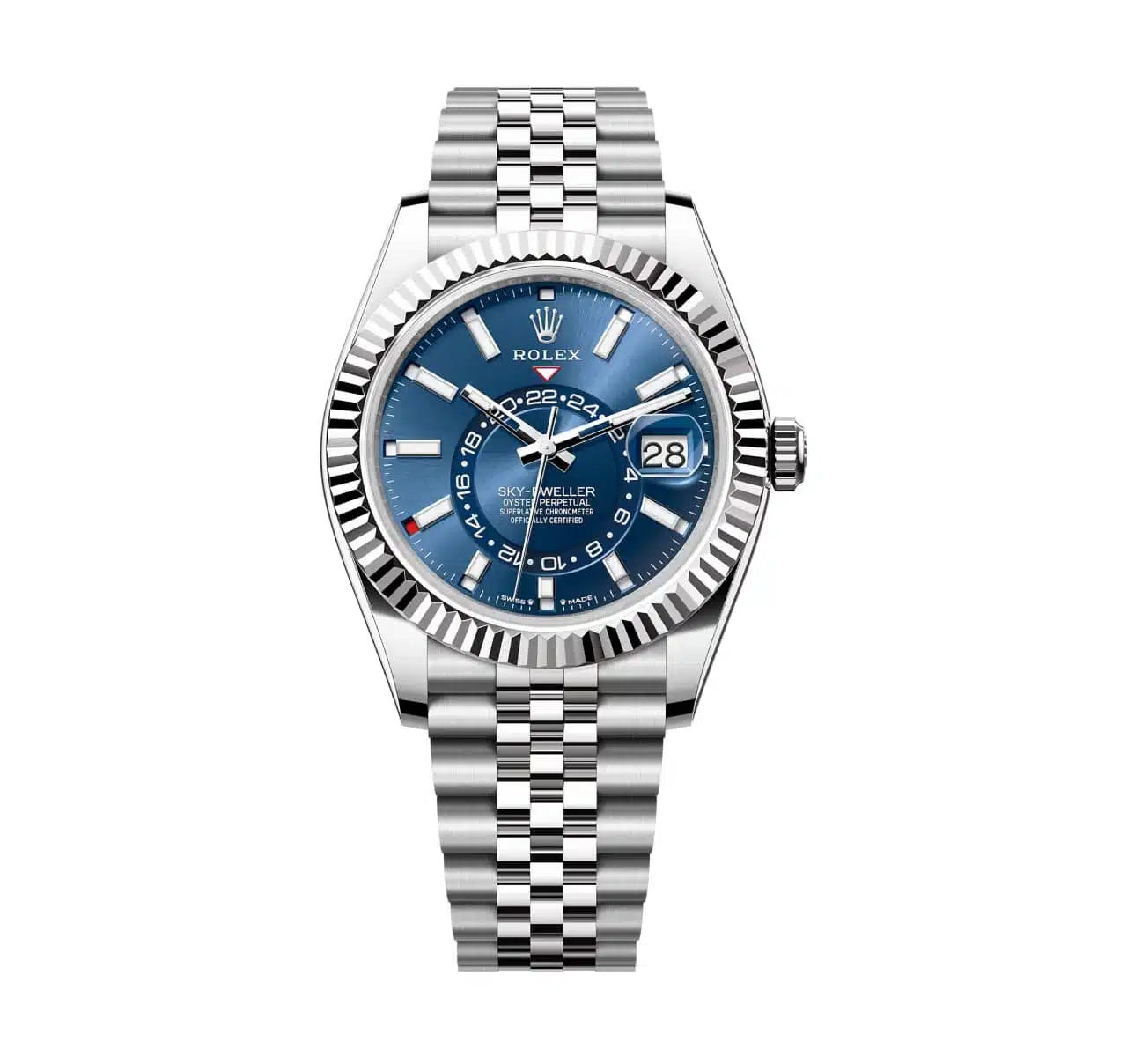 Rolex Sky-Dweller 336934-0006 Blue Dial Jubilee Bracelet Stickers