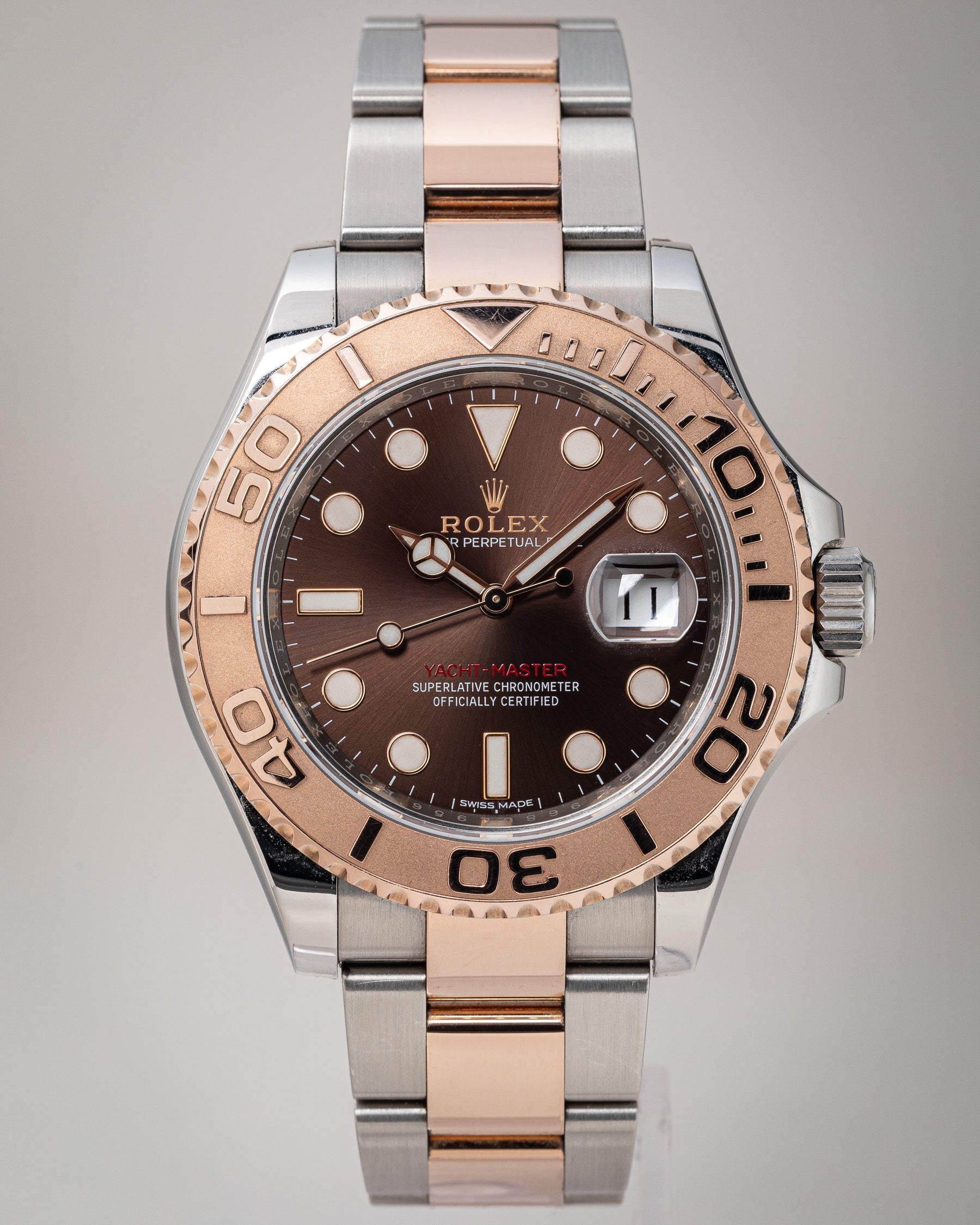 ULTRA-LUXURY SELF-WINDING ROLEX YACHT-MASTER (116621)