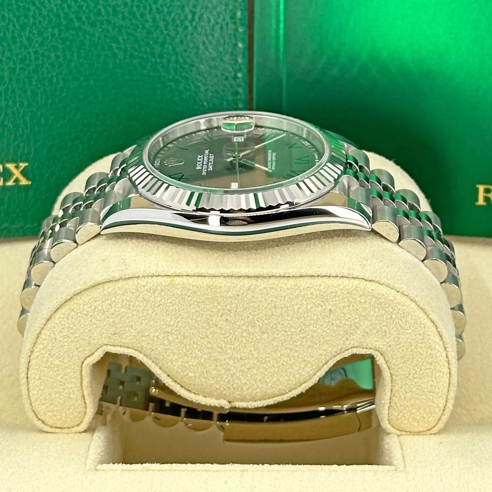 Rolex Datejust WIMBLEDON 41mm, Gray Roman Dial, Jubilee 126334-0022